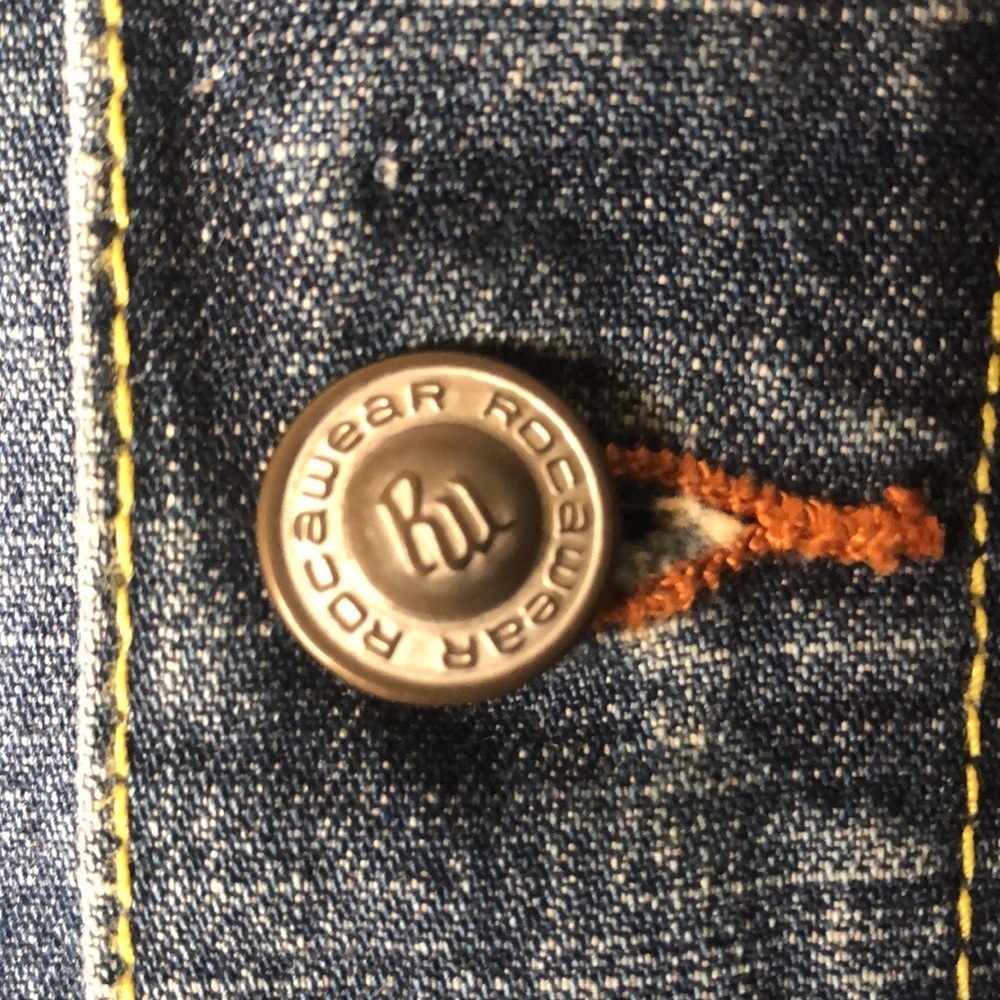 Y2K Rocawear Authentic Oversized Denim Jacket - Picture 6 of 15